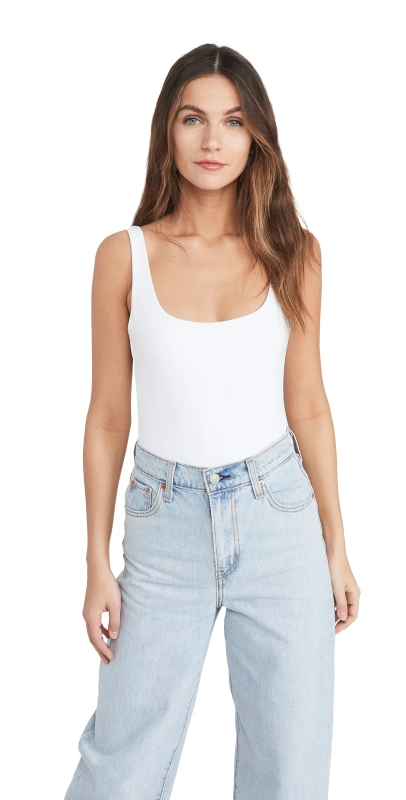 susana monaco Low Back Thong Bodysuit