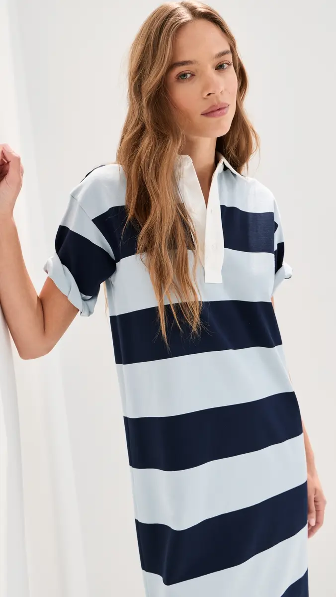 LE BOP Nell Oversized Polo Maxi Dress | Thumbnail 2 LE BOP Nell Oversized Polo Maxi Dress | Thumbnail 2