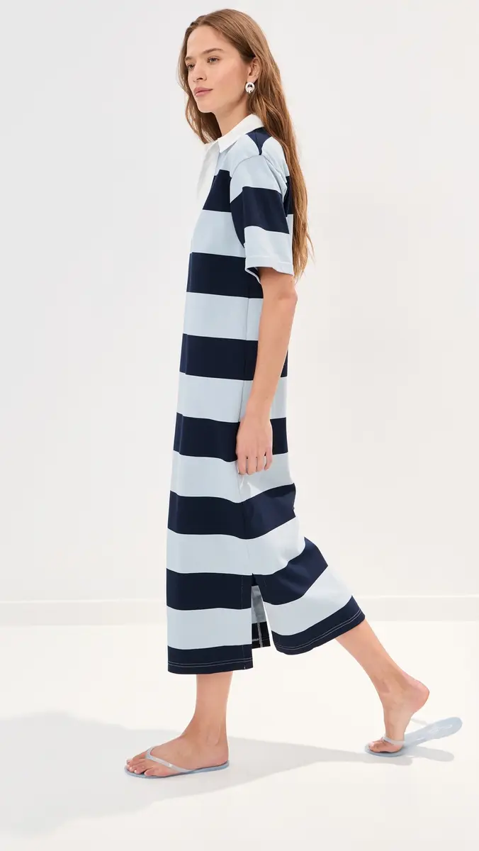 LE BOP Nell Oversized Polo Maxi Dress | Thumbnail 5 LE BOP Nell Oversized Polo Maxi Dress | Thumbnail 5