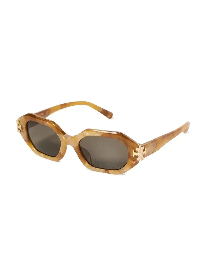 Tory Burch Eleanor Geometric Sunglasses
