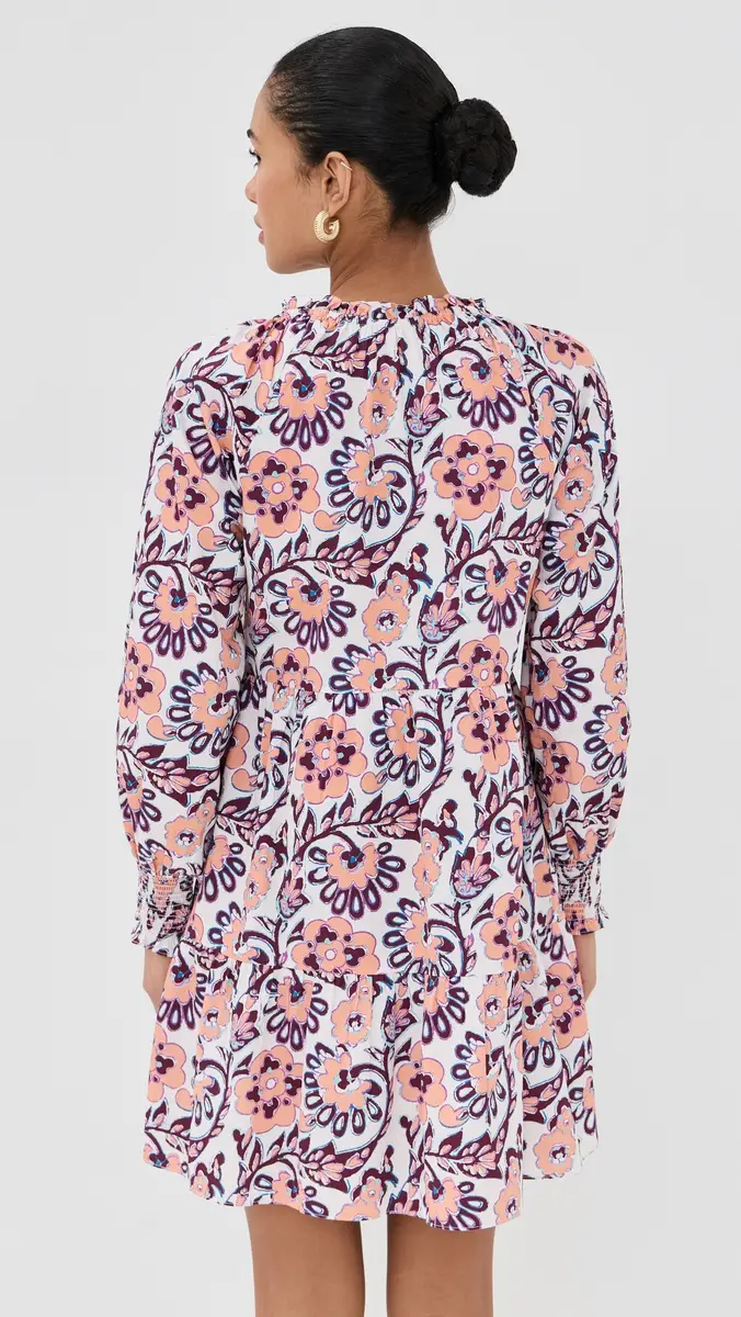 Figue Bella Dress Ibiza Floral Biscotti Beige | Thumbnail 3 Figue Bella Dress Ibiza Floral Biscotti Beige | Thumbnail 3