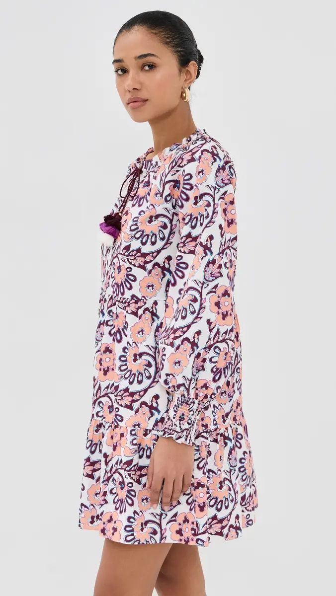 Figue Bella Dress Ibiza Floral Biscotti Beige | Thumbnail 4 Figue Bella Dress Ibiza Floral Biscotti Beige | Thumbnail 4