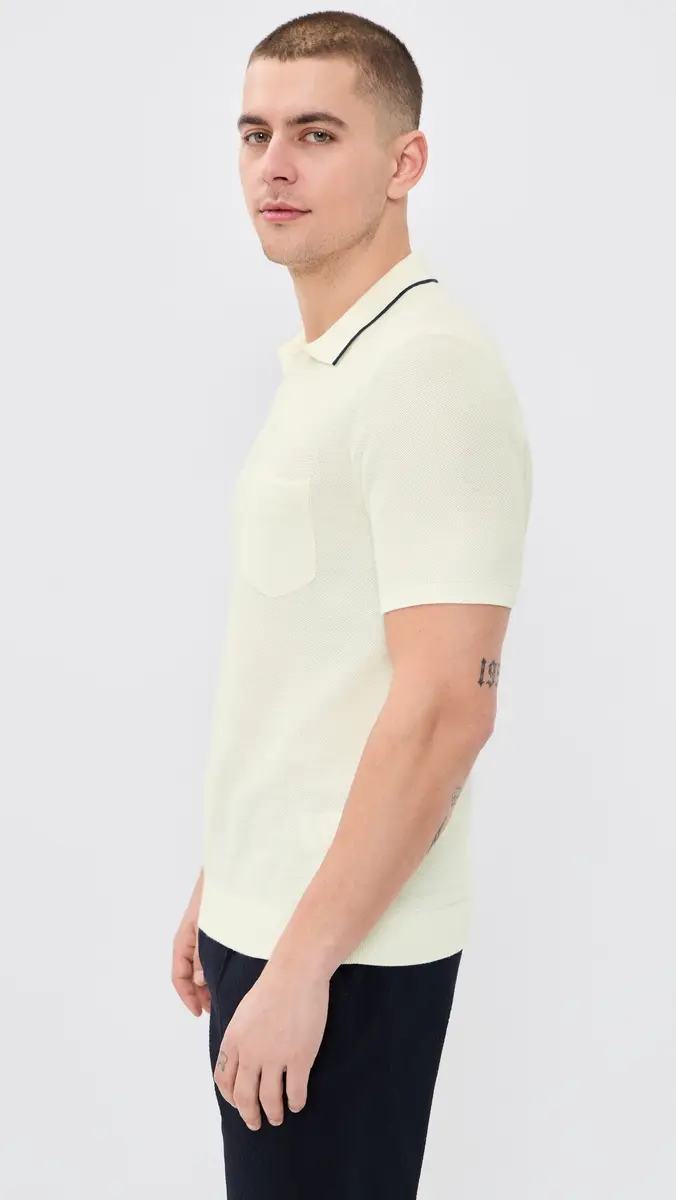 RLX Ralph Lauren Cotton Coomax Johnny Collar Sweater Polo | Thumbnail 4 RLX Ralph Lauren Cotton Coomax Johnny Collar Sweater Polo | Thumbnail 4