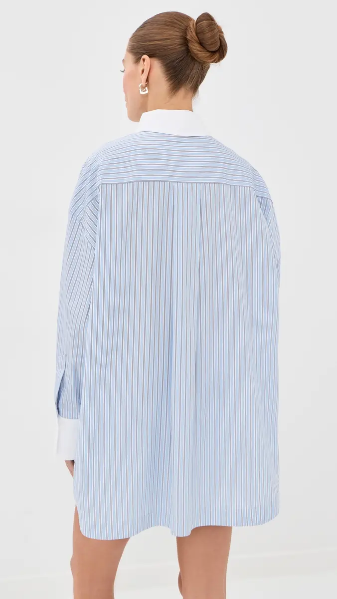 The Attico Stripe Button Down Shirt | Thumbnail 3 The Attico Stripe Button Down Shirt | Thumbnail 3