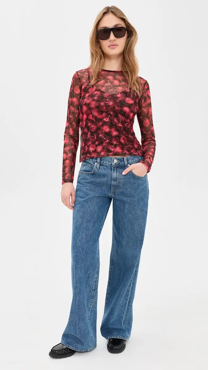 Never Fully Dressed Cherry Mesh Top | Thumbnail 6 Never Fully Dressed Cherry Mesh Top | Thumbnail 6
