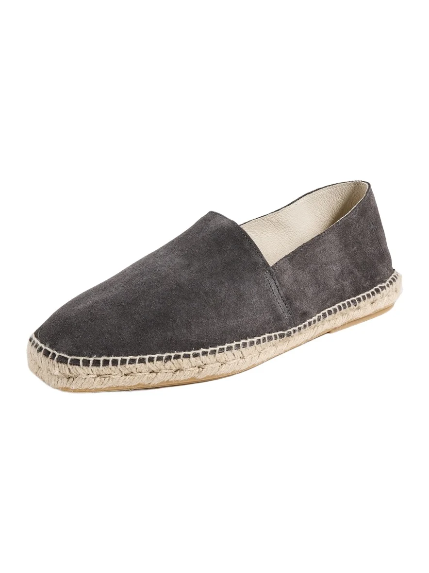 MANEBI Suede Square Toe Espadrilles
