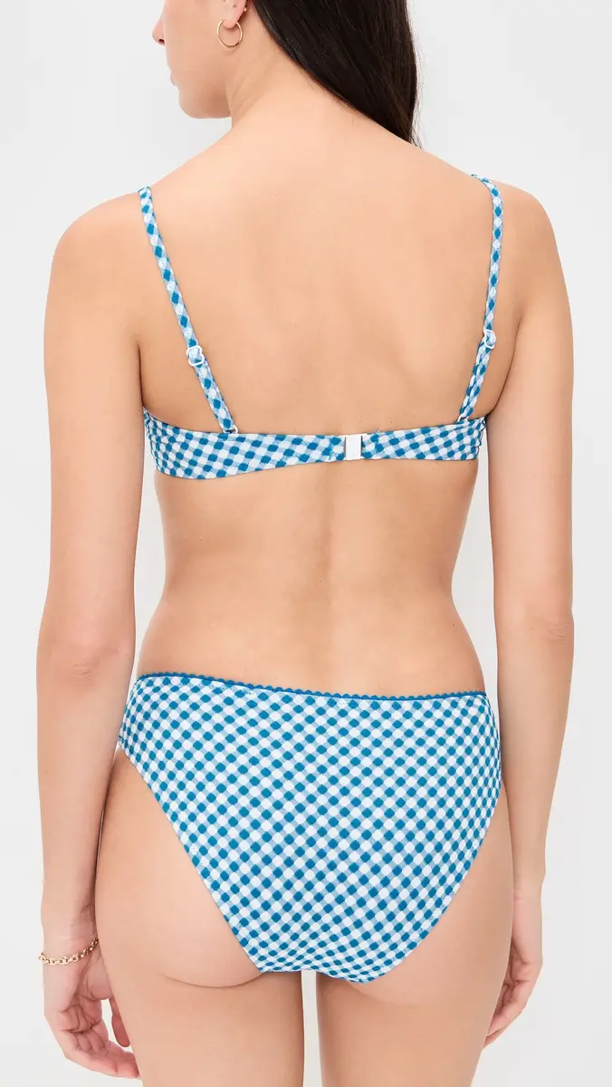 Solid & Striped The Daphne Bikini Top Cosmic Blue | Thumbnail 3 Solid & Striped The Daphne Bikini Top Cosmic Blue | Thumbnail 3