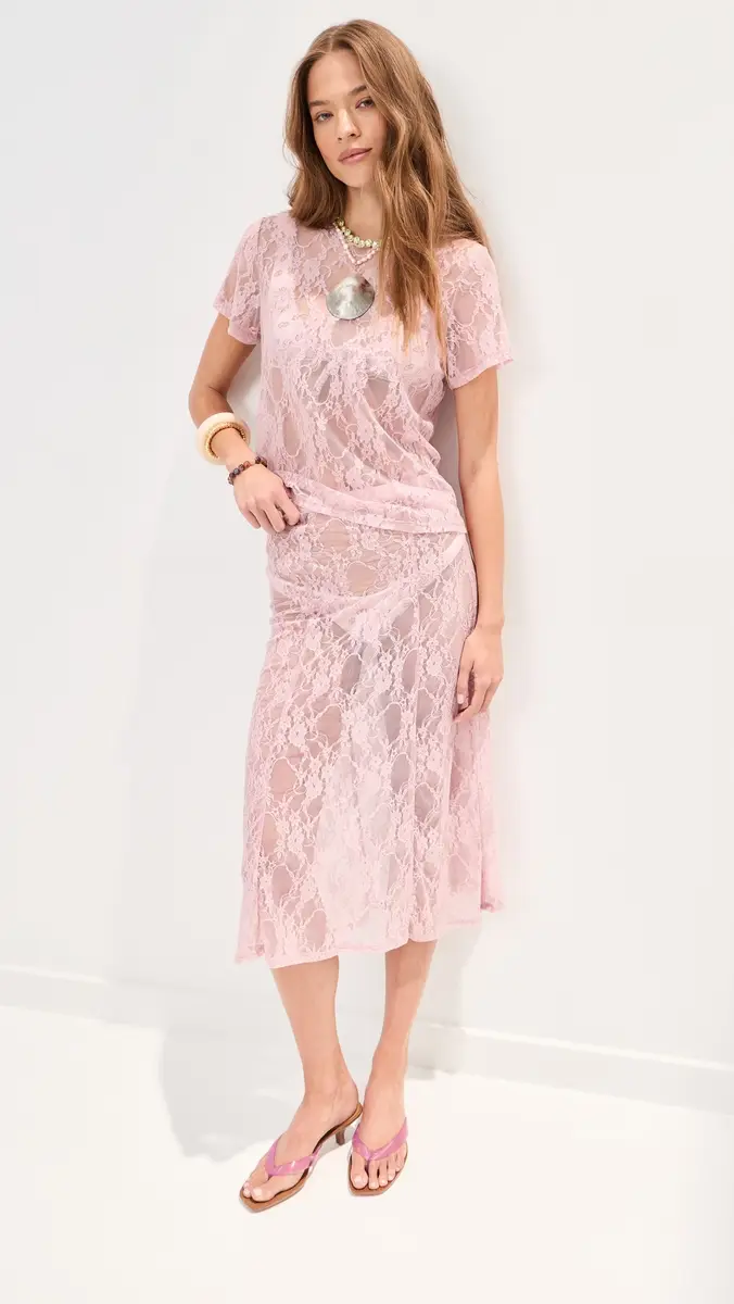 LE BOP Lace Skirt | Thumbnail 2 LE BOP Lace Skirt | Thumbnail 2