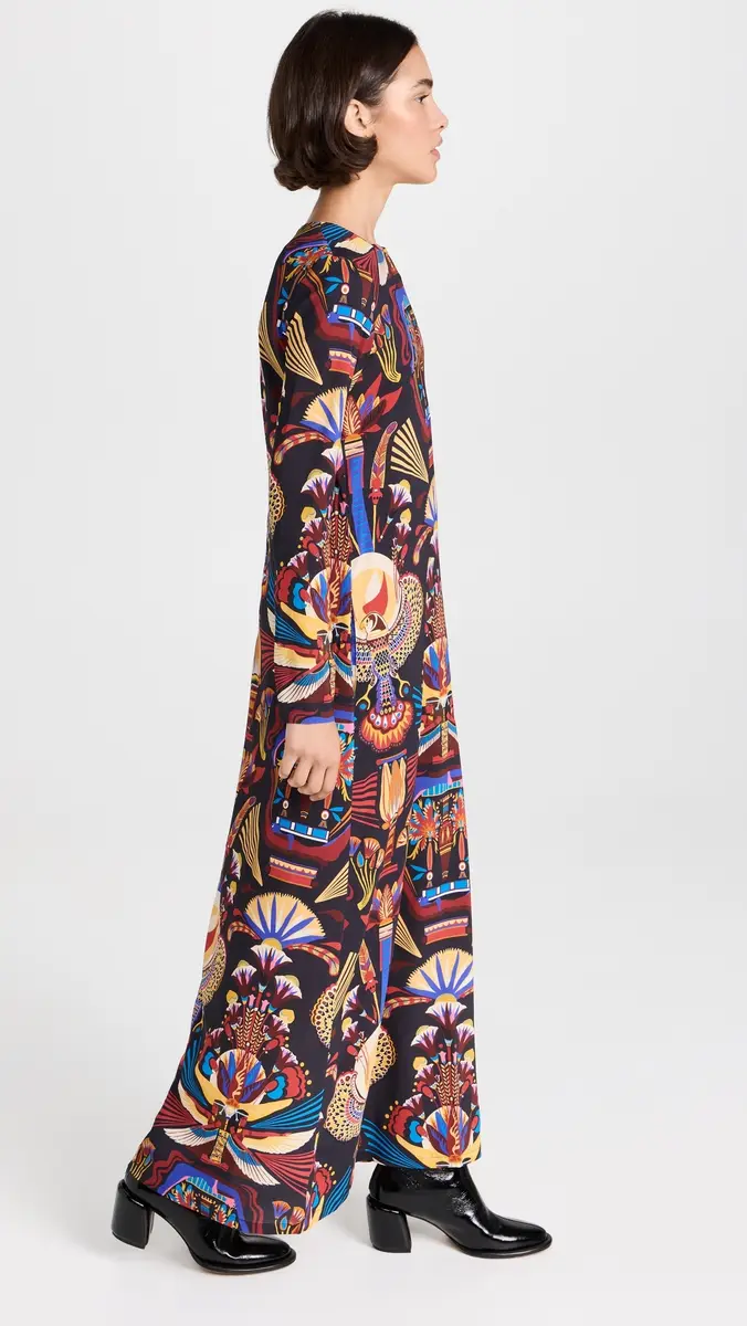 La DoubleJ Long Sleeve Swing Dress Nephthys | Thumbnail 4 La DoubleJ Long Sleeve Swing Dress Nephthys | Thumbnail 4