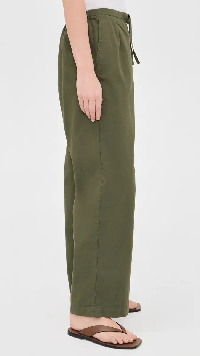 Alex Mill Hudson Pant in Cotton Twill Dried Basil | Thumbnail 4 Alex Mill Hudson Pant in Cotton Twill Dried Basil | Thumbnail 4