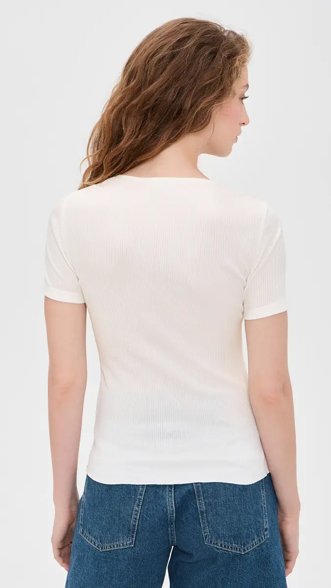 Madewell Lace Top Winter White | Thumbnail 3 Madewell Lace Top Winter White | Thumbnail 3