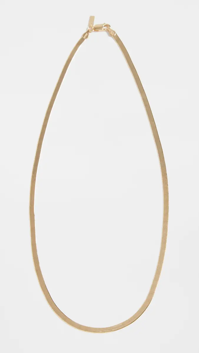 By Adina Eden Adina's Herringbone Necklace | Thumbnail 2