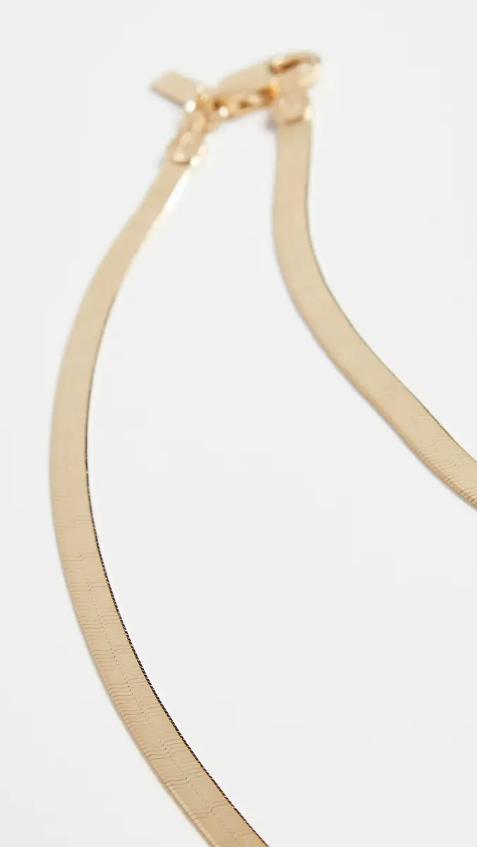 By Adina Eden Adina's Herringbone Necklace | Thumbnail 5