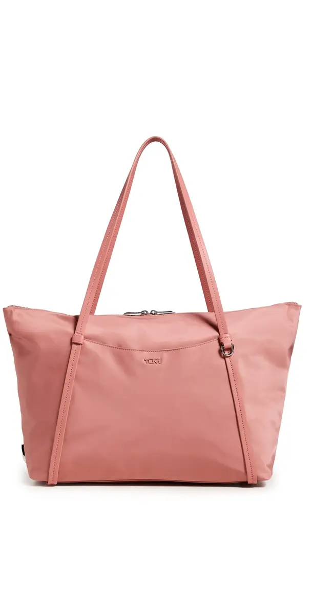 TUMI Q Tote Pink Clay One Size | Image 1 TUMI Q Tote Pink Clay One Size | Image 1