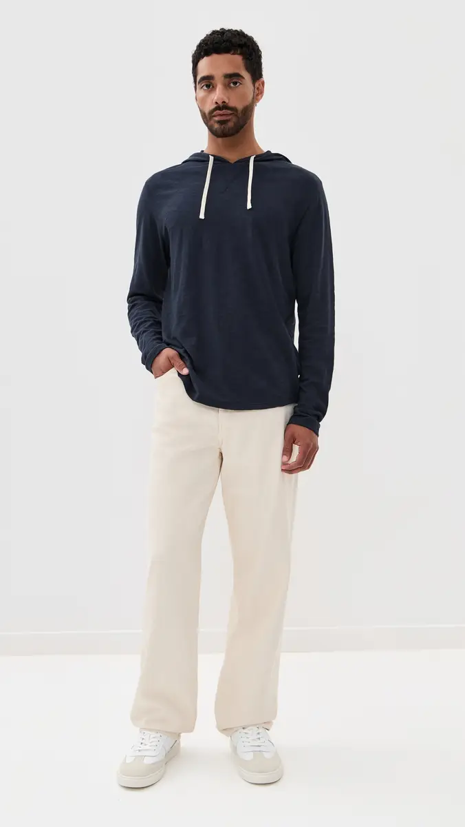 Vince Slub Popover Hoodie | Thumbnail 5 Vince Slub Popover Hoodie | Thumbnail 5