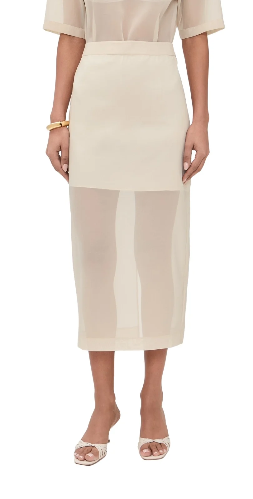 Olivia Organza Midi Skirt Olivia Organza Midi Skirt