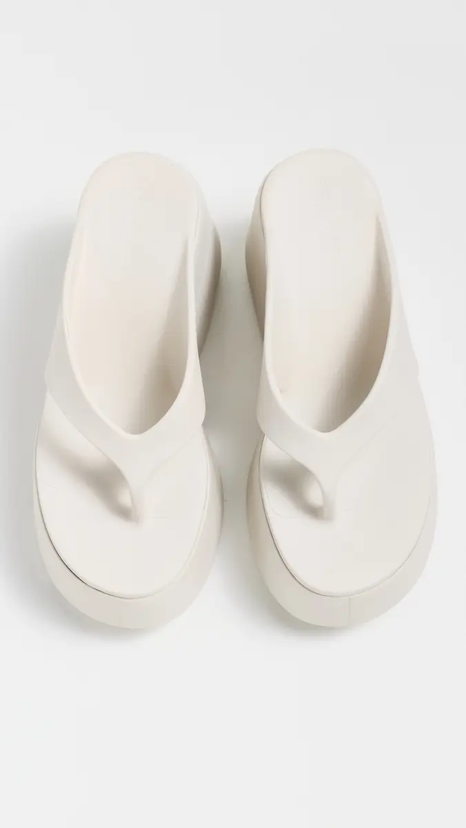 Melissa Free Thong Wedges Light Beige | Thumbnail 5 Melissa Free Thong Wedges Light Beige | Thumbnail 5