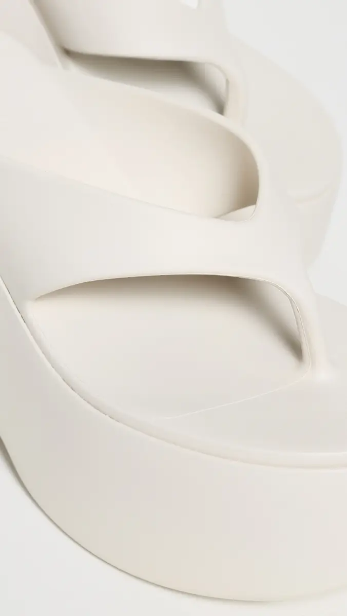 Melissa Free Thong Wedges Light Beige | Thumbnail 6 Melissa Free Thong Wedges Light Beige | Thumbnail 6