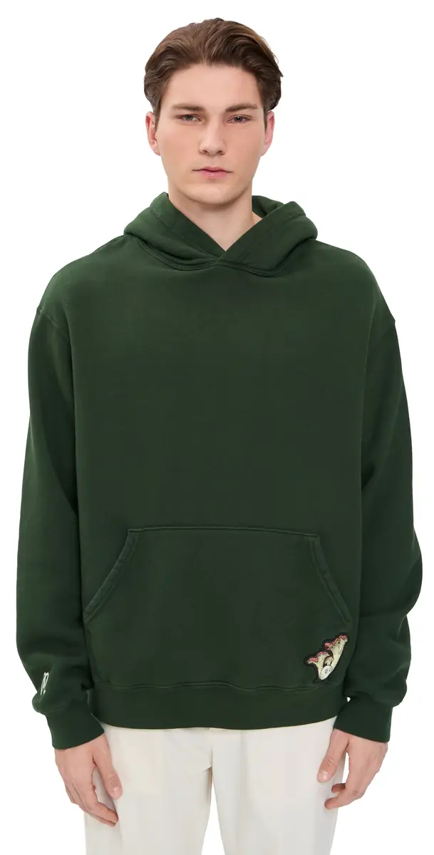 Malbon Foraging Fairways Fesque Hoodie Cavern | Image 1 Malbon Foraging Fairways Fesque Hoodie Cavern | Image 1