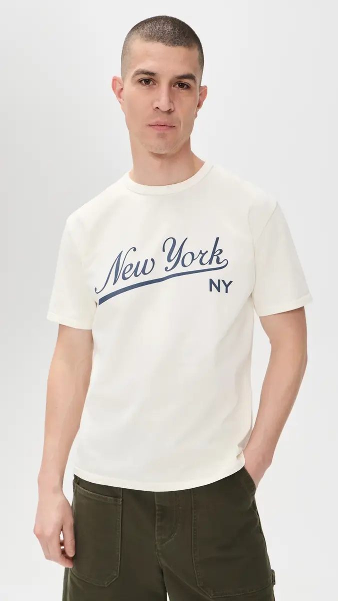Knickerbocker Big League Heavyweight T-Shirt Milk | Thumbnail 2 Knickerbocker Big League Heavyweight T-Shirt Milk | Thumbnail 2