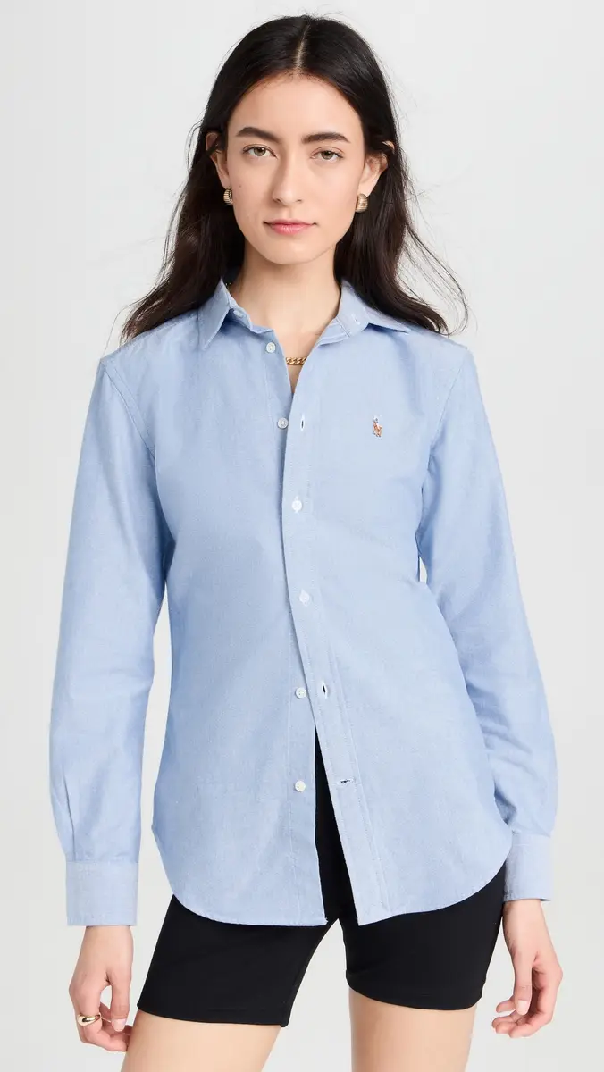 Polo Ralph Lauren Cotton Oxford Long Sleeve Button Down Shirt | Thumbnail 2 Polo Ralph Lauren Cotton Oxford Long Sleeve Button Down Shirt | Thumbnail 2