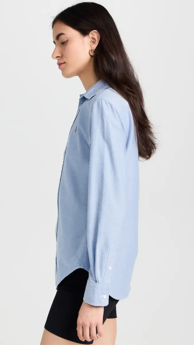 Polo Ralph Lauren Cotton Oxford Long Sleeve Button Down Shirt | Thumbnail 4 Polo Ralph Lauren Cotton Oxford Long Sleeve Button Down Shirt | Thumbnail 4