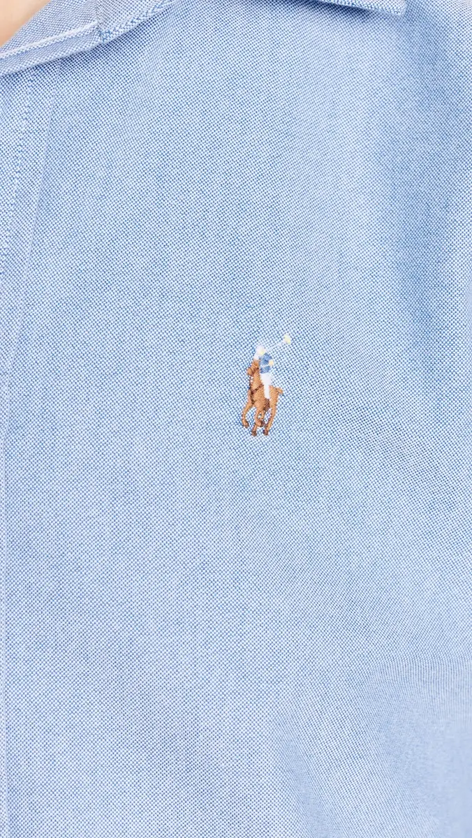 Polo Ralph Lauren Cotton Oxford Long Sleeve Button Down Shirt | Thumbnail 6 Polo Ralph Lauren Cotton Oxford Long Sleeve Button Down Shirt | Thumbnail 6