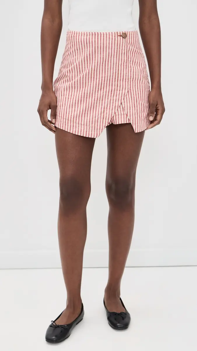 Dress To Striped Twill Shorts Stripes | Thumbnail 2