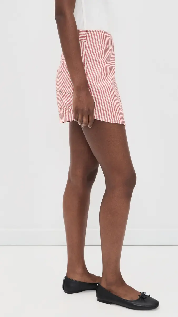 Dress To Striped Twill Shorts Stripes | Thumbnail 4