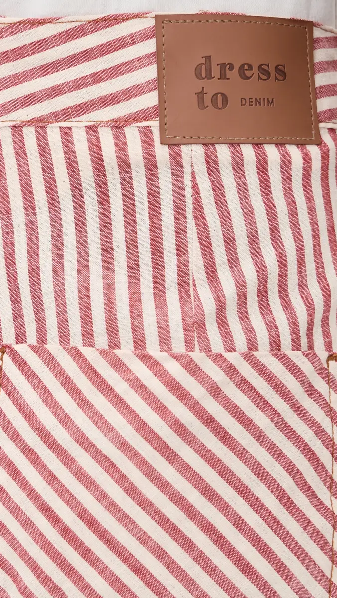 Dress To Striped Twill Shorts Stripes | Thumbnail 6