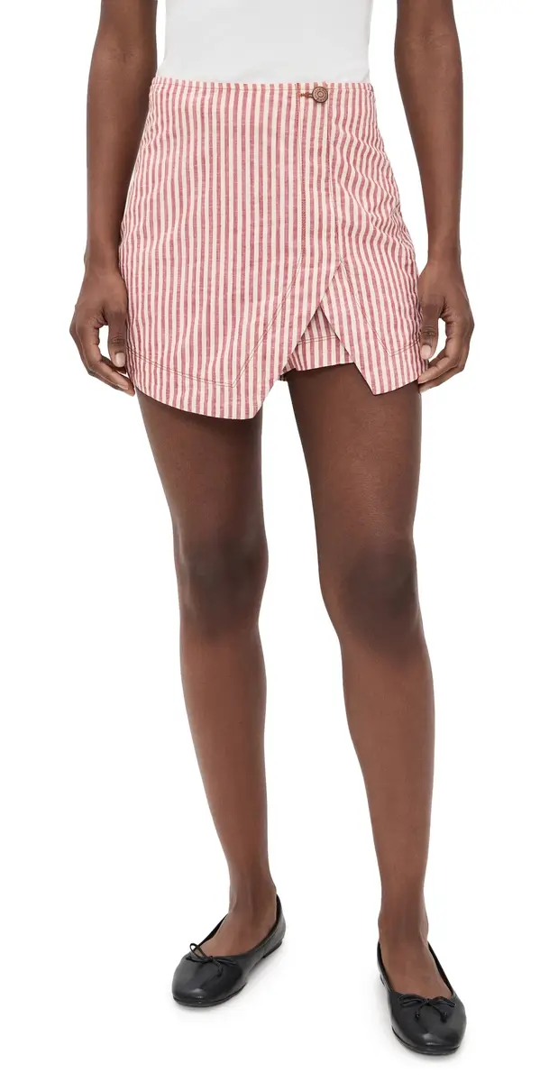 Striped Twill Shorts Stripes Striped Twill Shorts Stripes