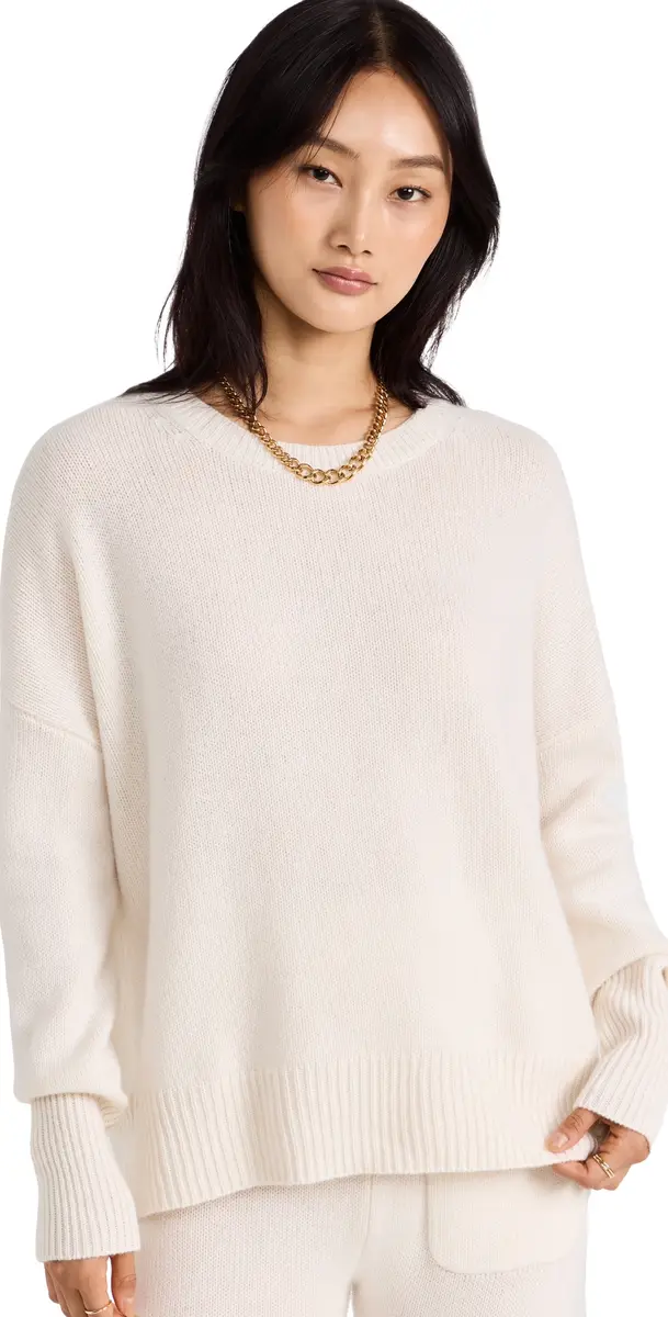 Mila Cashmere Sweater Cream