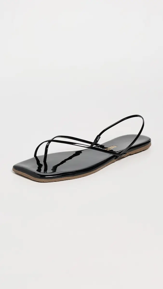 TKEES Square Toe Millie Sandals Licorice | Thumbnail 2