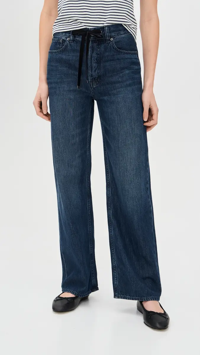 Madewell Low-Slung Baggy Jeans in Airy Denim Allenham Wash | Thumbnail 2 Madewell Low-Slung Baggy Jeans in Airy Denim Allenham Wash | Thumbnail 2