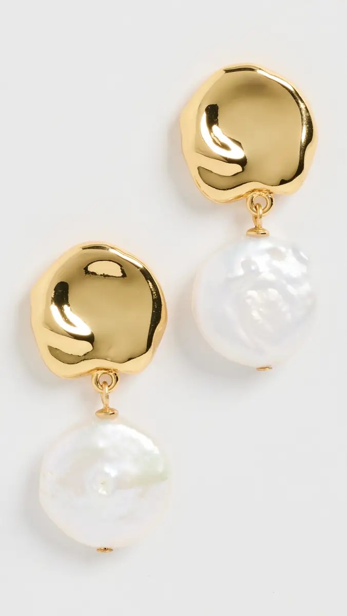 Lizzie Fortunato Coin Reflection Earrings | Thumbnail 2