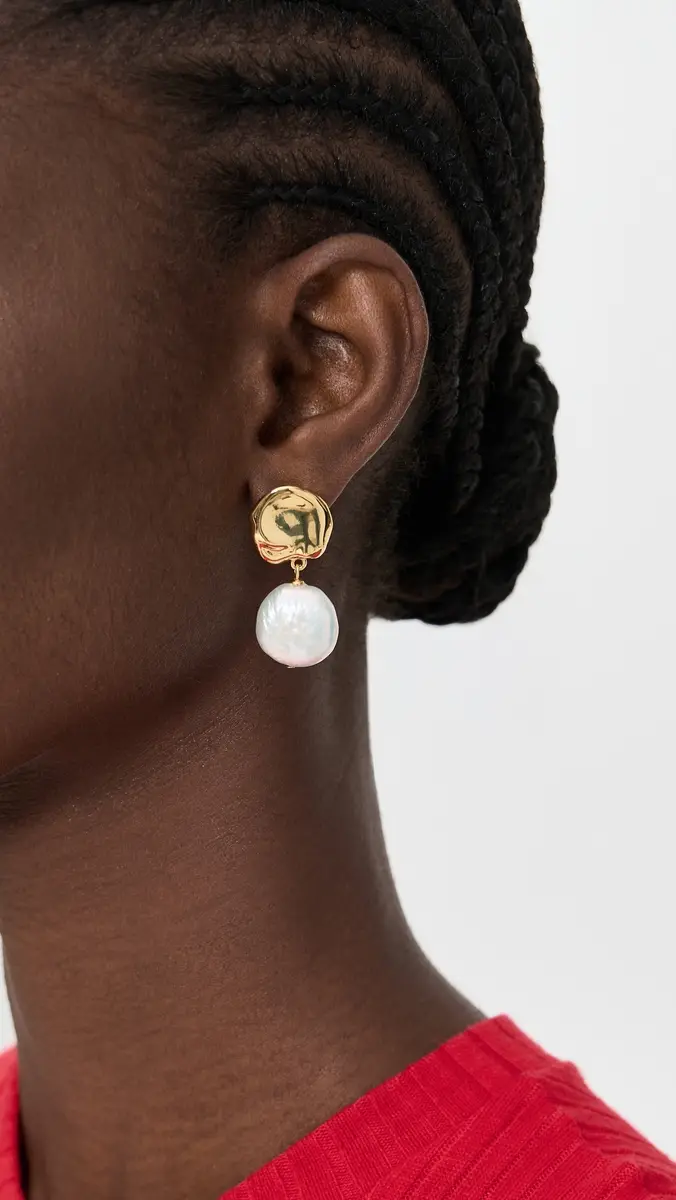 Lizzie Fortunato Coin Reflection Earrings | Thumbnail 3