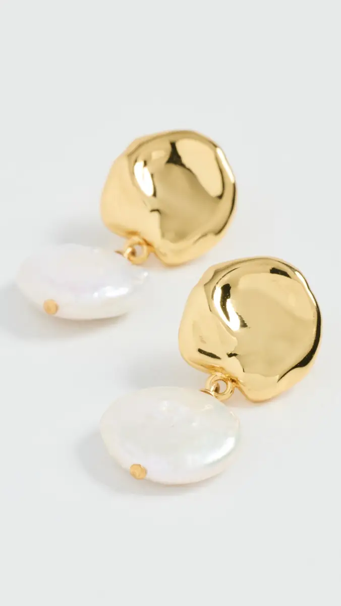 Lizzie Fortunato Coin Reflection Earrings | Thumbnail 4