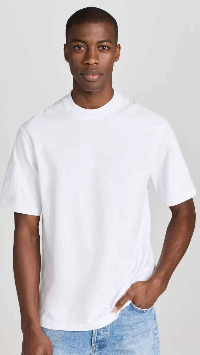 AGOLDE Asha Mock Neck Tee | Thumbnail 2