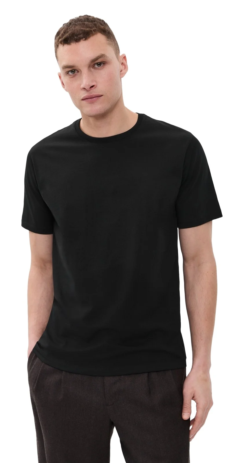 Precise Rib Cotton Tee