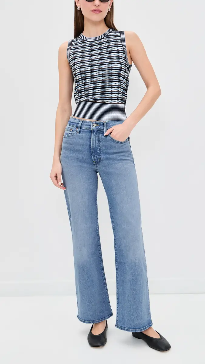 Madewell The Wide Leg Jeans Coastal Blue Wash | Thumbnail 5 Madewell The Wide Leg Jeans Coastal Blue Wash | Thumbnail 5
