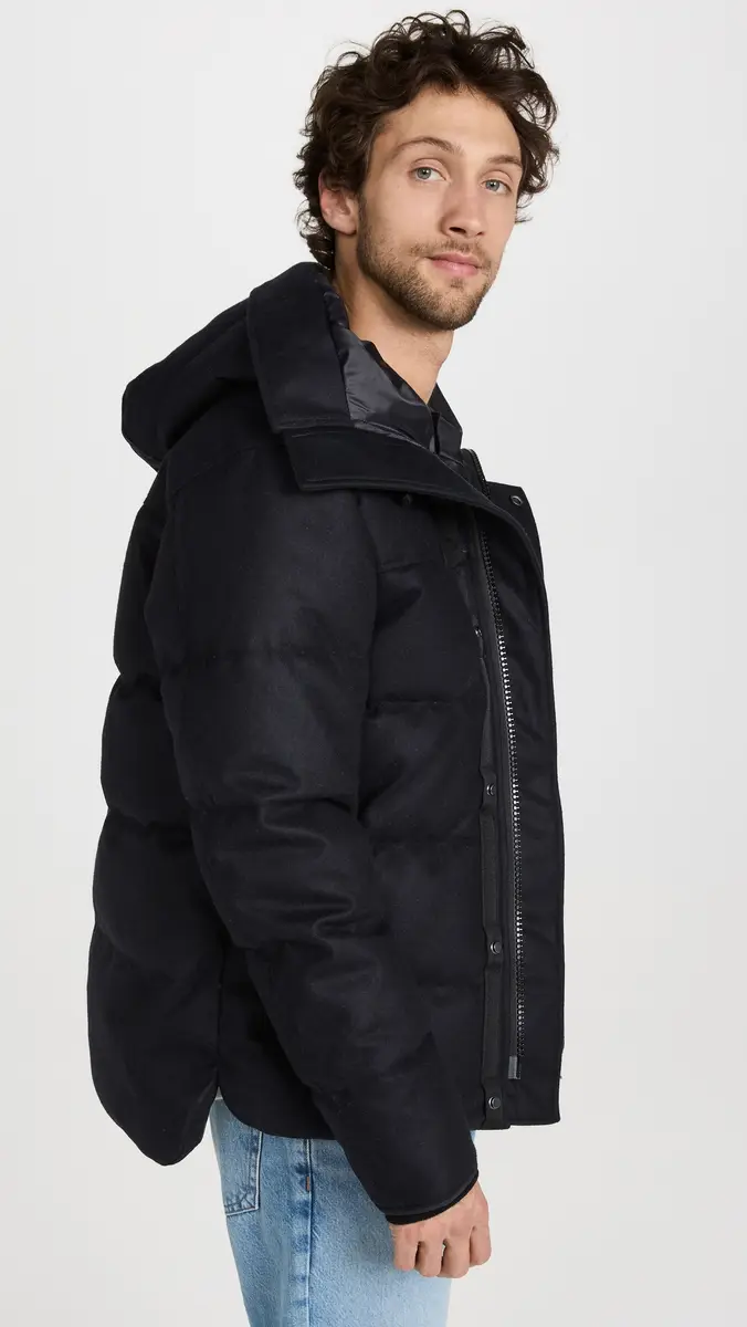 Canada Goose Wool Macmillan Parka Atlantic Navy | Thumbnail 4
