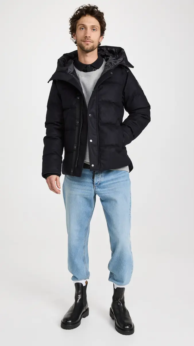 Canada Goose Wool Macmillan Parka Atlantic Navy | Thumbnail 5