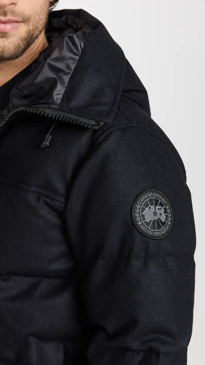 Canada Goose Wool Macmillan Parka Atlantic Navy | Thumbnail 6