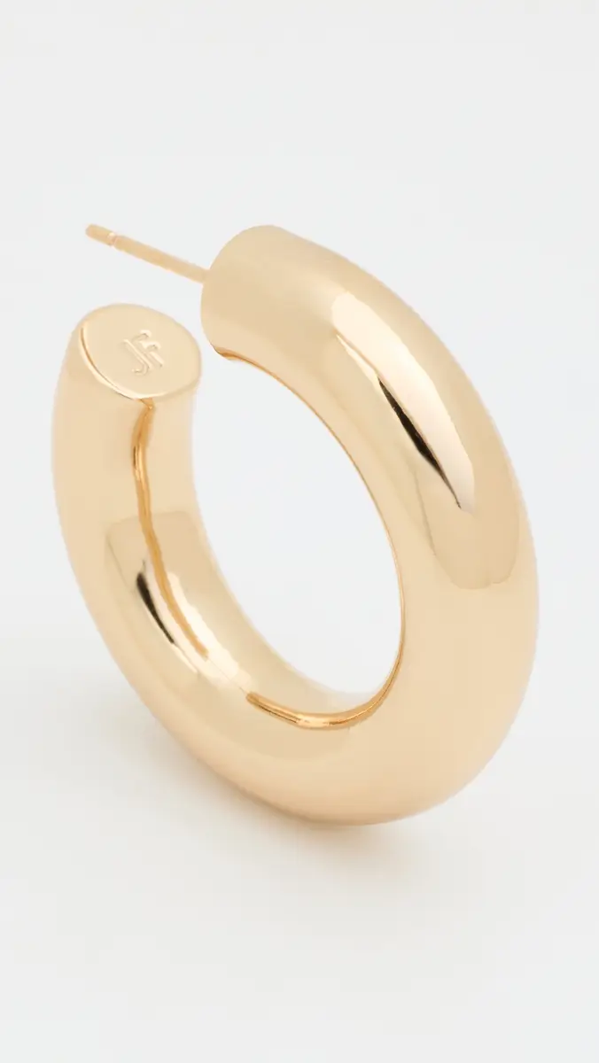 Jennifer Fisher Samira Huggie Hoop Earrings | Thumbnail 4 Jennifer Fisher Samira Huggie Hoop Earrings | Thumbnail 4