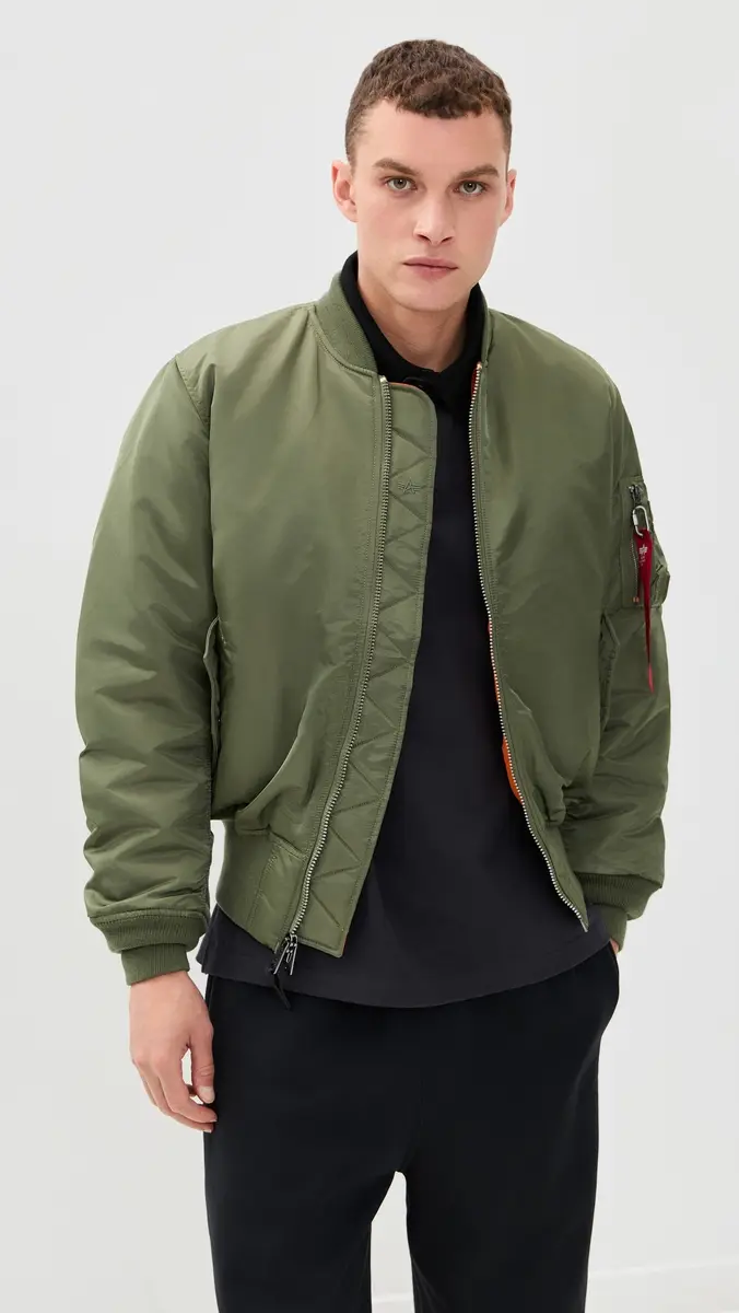 Alpha Industries MA-1 Heritage Fit Flight Jacket | Thumbnail 2 Alpha Industries MA-1 Heritage Fit Flight Jacket | Thumbnail 2