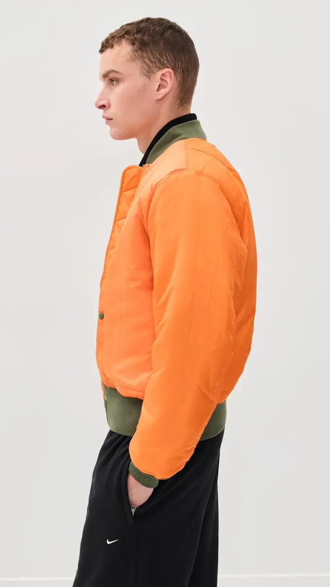 Alpha Industries MA-1 Heritage Fit Flight Jacket | Thumbnail 4 Alpha Industries MA-1 Heritage Fit Flight Jacket | Thumbnail 4