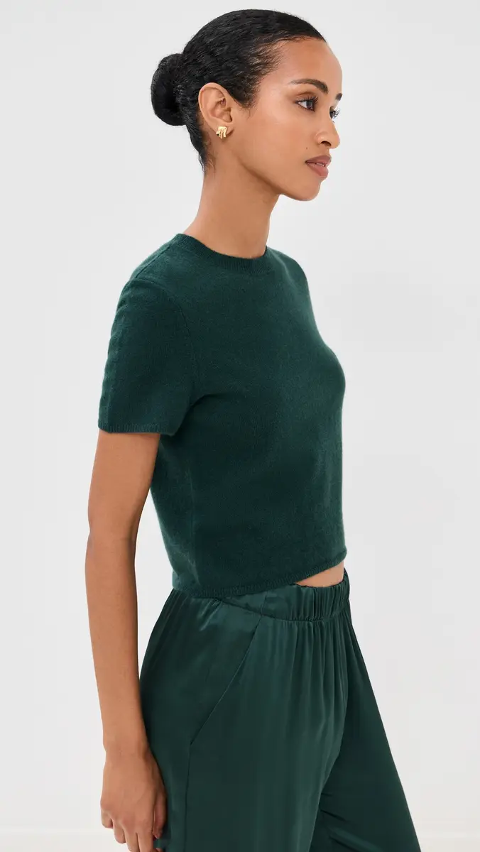 Sablyn Charleston Relaxed Cashmere Crewneck Tee Sacramento | Thumbnail 4 Sablyn Charleston Relaxed Cashmere Crewneck Tee Sacramento | Thumbnail 4