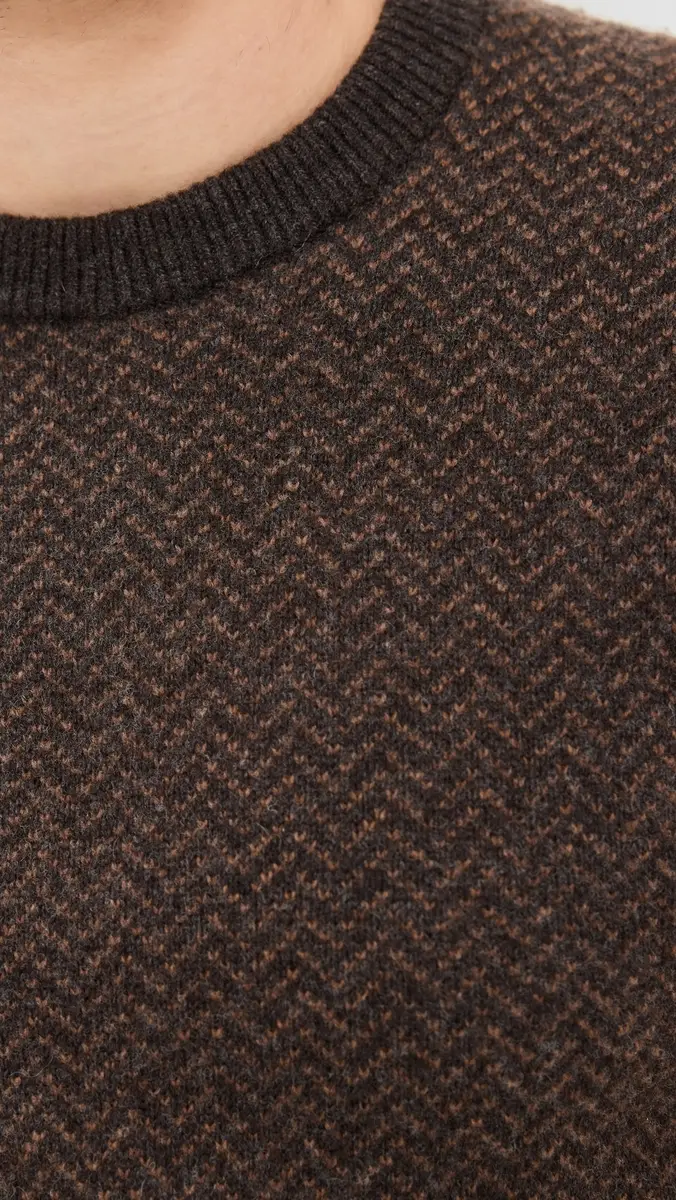Taylor Stitch Eddy Herringbone Crewneck Sweater | Thumbnail 6 Taylor Stitch Eddy Herringbone Crewneck Sweater | Thumbnail 6