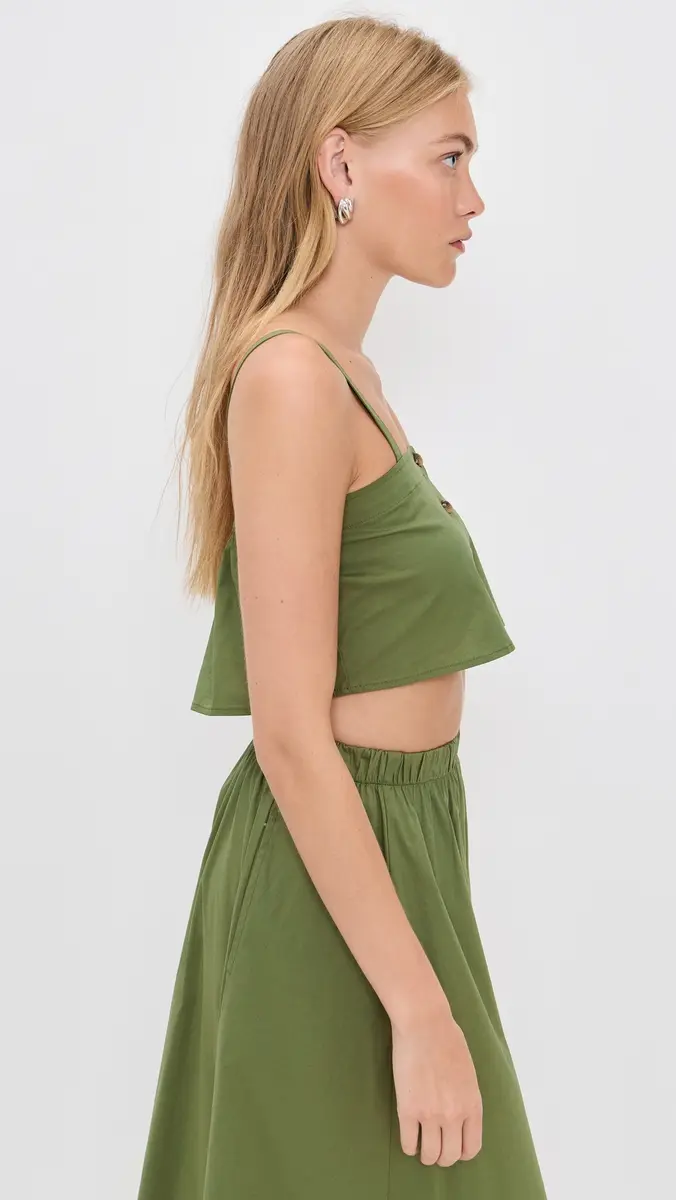 LE BOP Martha Poplin Crop Top | Thumbnail 4 LE BOP Martha Poplin Crop Top | Thumbnail 4
