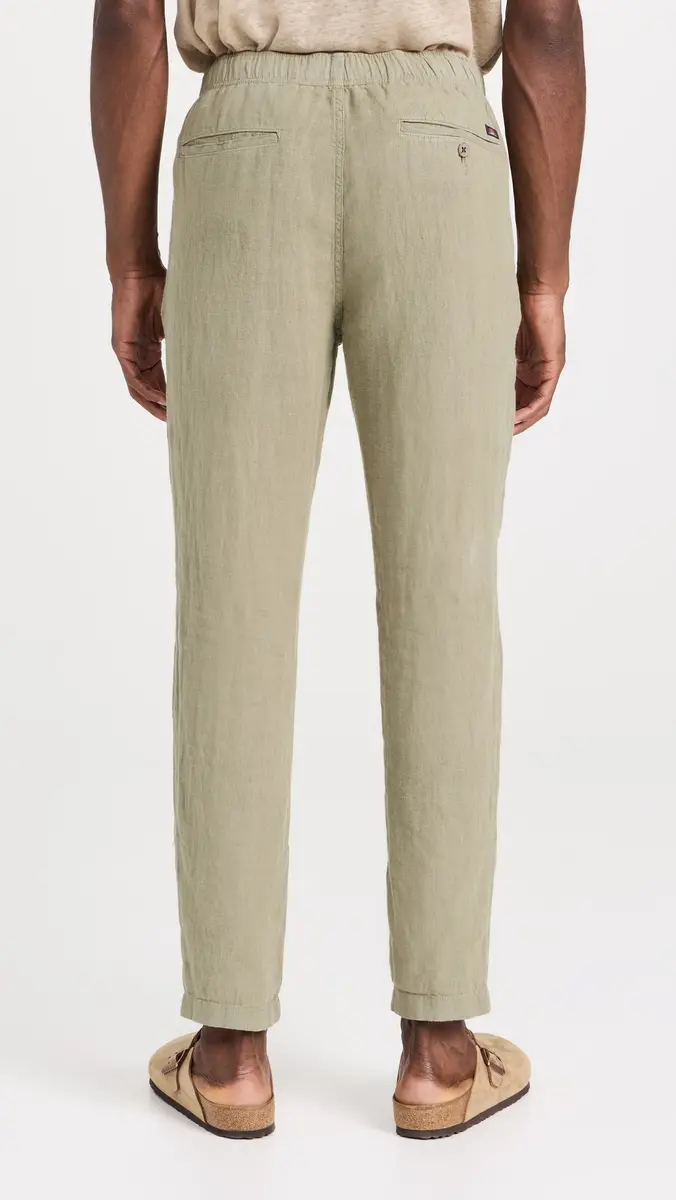 Faherty Linen Drawstring Pants | Thumbnail 3